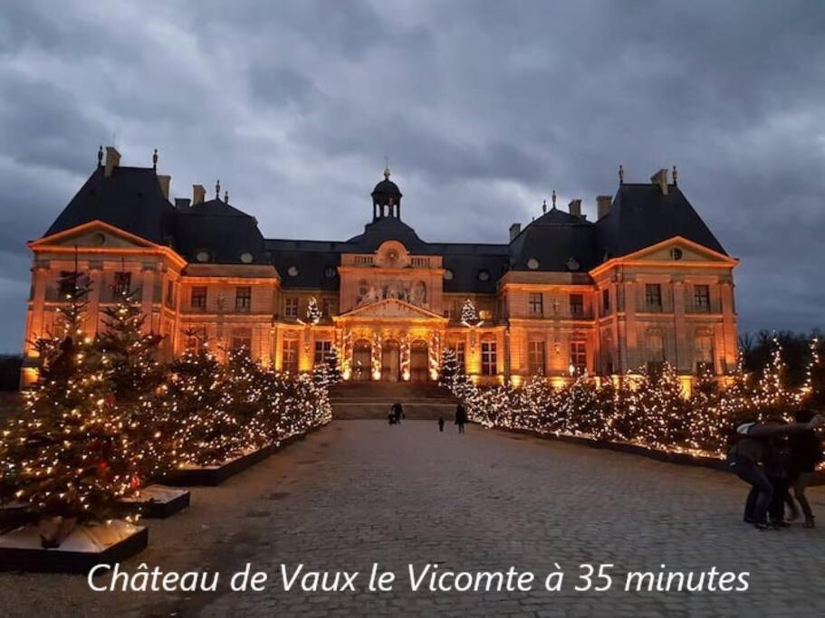 Cocon A La Campagne - Disney 20 Min - Paris 40 Min - 2 Terrasses Dammartin-sur-Tigeaux Exteriör bild
