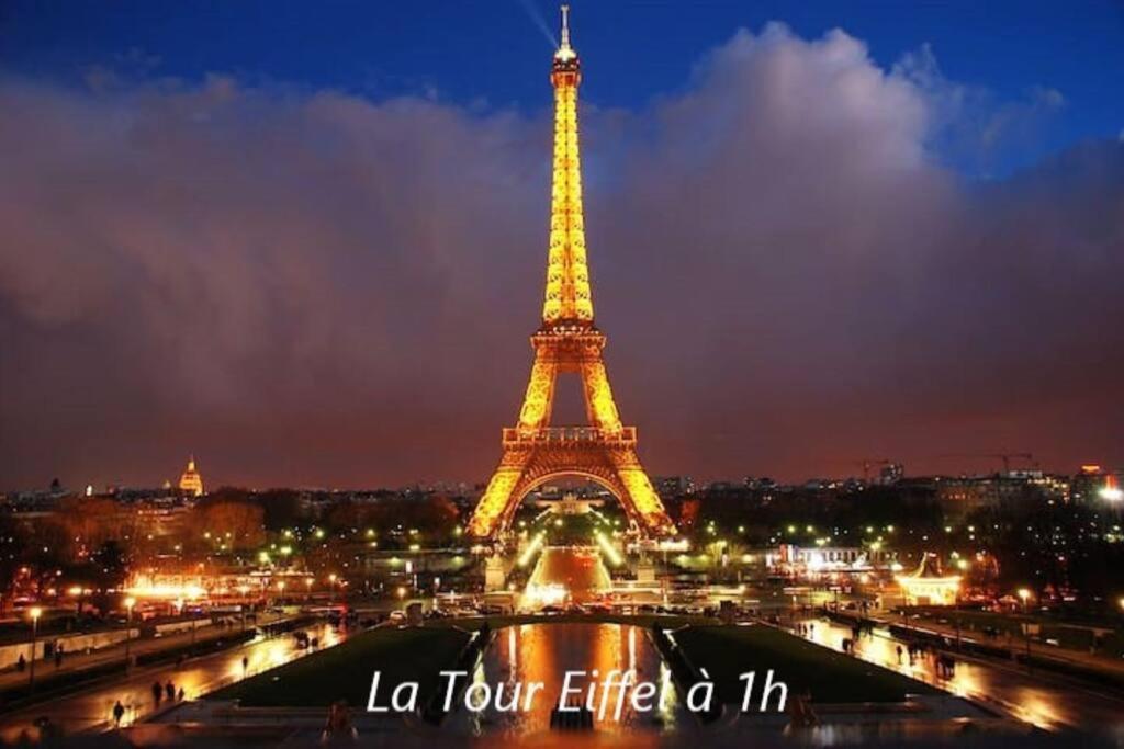 Cocon A La Campagne - Disney 20 Min - Paris 40 Min - 2 Terrasses Dammartin-sur-Tigeaux Exteriör bild
